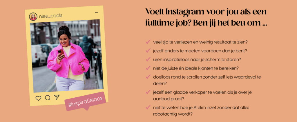 The Instagram Academy kopen met korting - Nies Cools